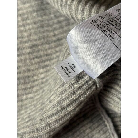 Vince Drape Wool Cashmere Open Front Gray Cardigan sz M retail $395 - Picture 11 of 12